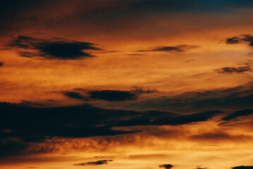 beautiful sunrise sky