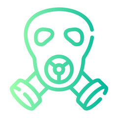 respirator gradient icon