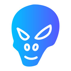 alien gradient icon