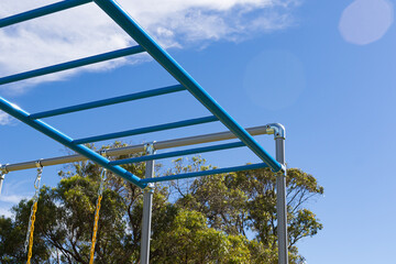 A climbing frame on a sunny day - Jungle Gym 