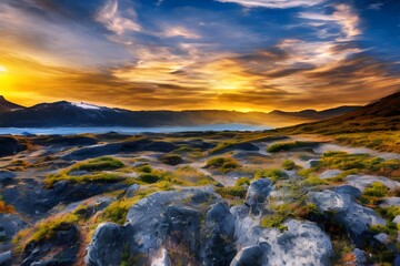 絶景　with generative ai