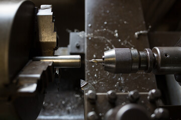 Where parts are made with a lathe