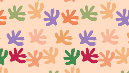 abstract minimalist hand drawing element