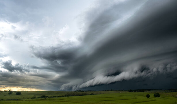 Storm clouds, thunderstorms and weather changes, dark clouds