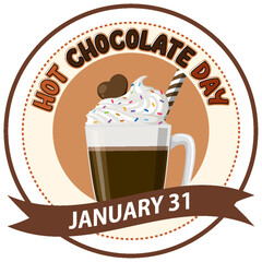 Hot Chocolate Day Banner Design