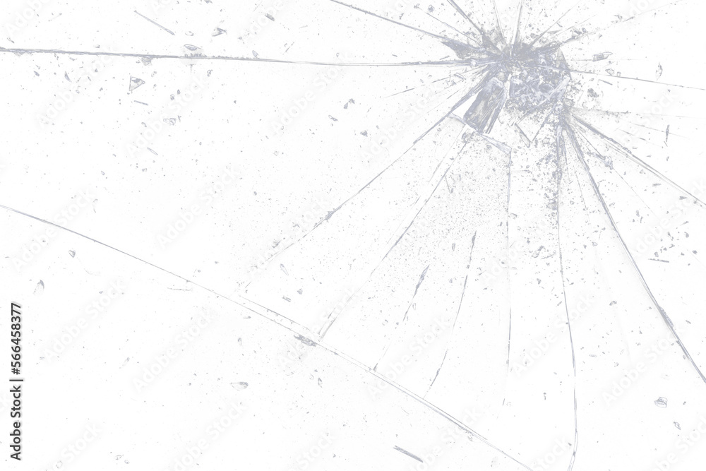 Poster abstract broken glass texture with particles