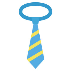 necktie icon. tie accessory clothing