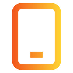mobile gradient icon
