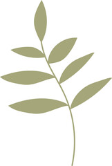 Abstract minimal leaf branch element