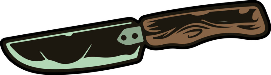 Camp Tool Equipment Illustration