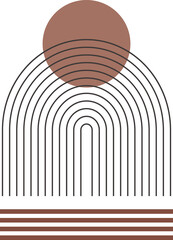 Abstract stripe line element