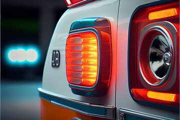 Ambulance Medical Attention car lights