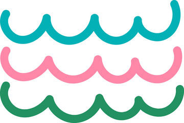 Abstract organic shape doodle