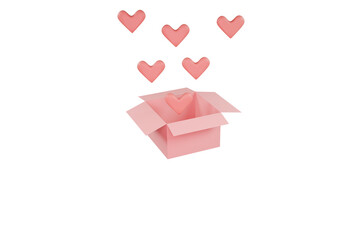 heart gift box
