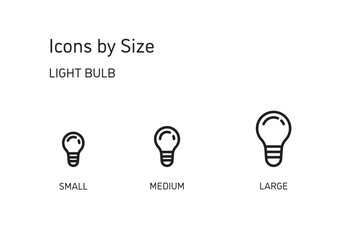 電球　閃き　ポイント　アイコン