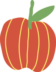 Abstract organic shape doodle