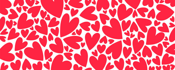 Valentine love shape background vector design template. Romantic decorative wallpaper.