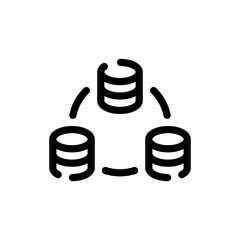 data network line icon