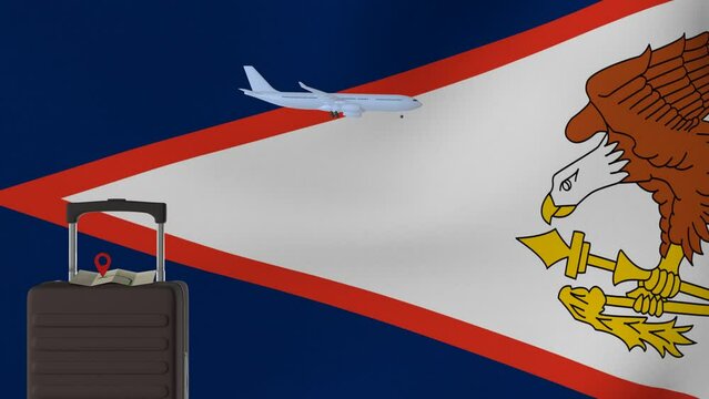 Animation Travel to  -American Samoa 