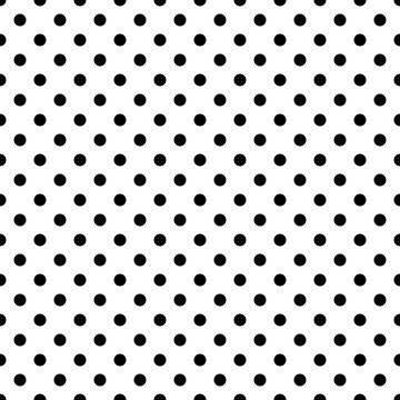 Small black polka dot pattern background