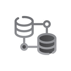 computing two tone gradient icon