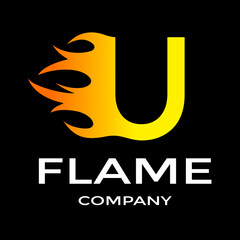 Y Letter flame or fire vector logo template. This alphabet is suitable for cooking, temperature or fast business.