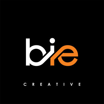 BIE Letter Initial Logo Design Template Vector Illustration