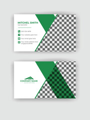 modern and professional business card design template
