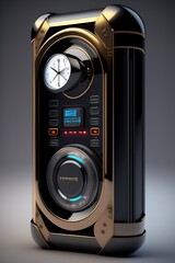  Futuristic handheld Time Machine