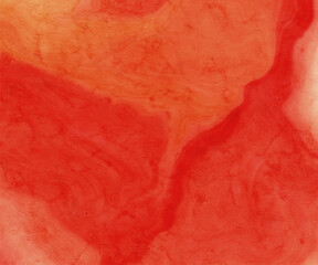 Abstract red watercolor paint background. Vector illustration