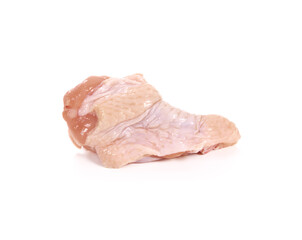 Fresh Raw chicken Drumsticks isolated on a white background