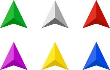 方位の矢印アイコン　バリエーションセット