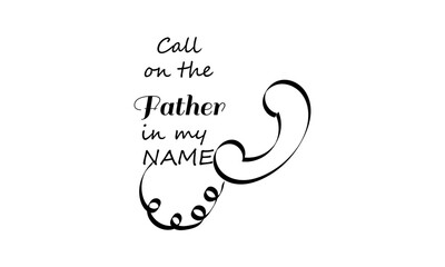 Obraz premium Scripture Illustration for Tattoo design. The message of the Gospel of Jesus Christ. Bible lesson for kids.