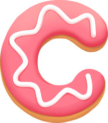 cookie alphabet letter C