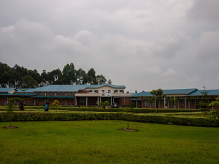 Fototapeta premium Buildings in INES-Ruhengeri, the local college