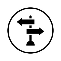 Direction Sign icon.