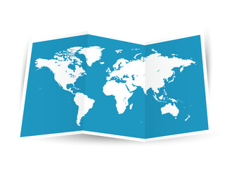 World map design illustrator 