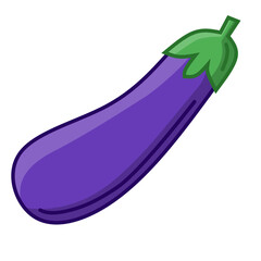 Vegetable sticker icon