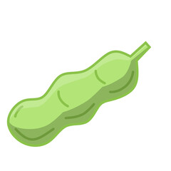 Vegetable sticker icon