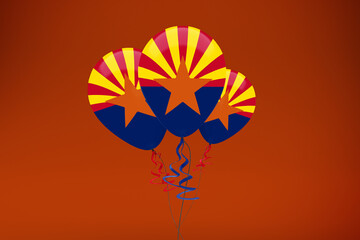 Arizona Flag Balloons
