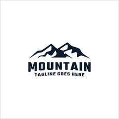 mountain vector design, open nature scenery, traveling and camping, holiday