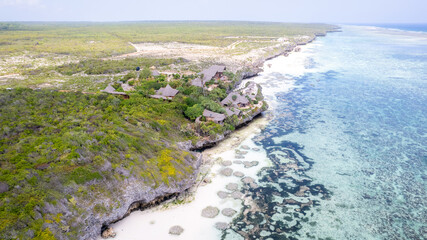 Mtende Beach view. Zanzibar, Tanzania.