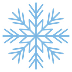 Christmas snowflake element