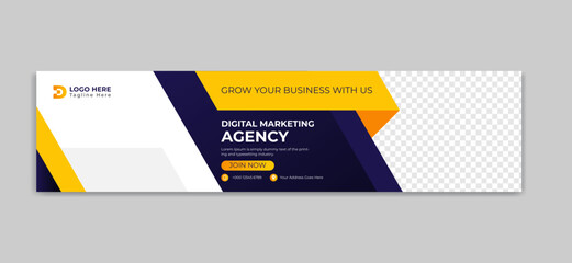 Digital marketing linkedin cover