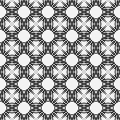 Hand drawn tropical seamless border. Black and