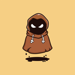 Cute Cartoon Character Vector Icon Illustration. Colorful Cartoon Character Icon Concept White Isolated. Flat Cartoon Style Suitable for Web Landing Page, Banner, Flyer, Sticker