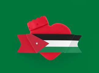 Jordan Heart Banner
