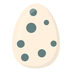 Polka dot Easter egg