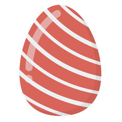 Red Easter egg