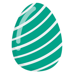 Green Easter egg